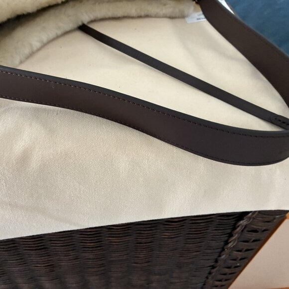 Louis Vuitton Mahina Carryall PM Dark Brown Suede-AUTHENTIC - Picture 3 of 16